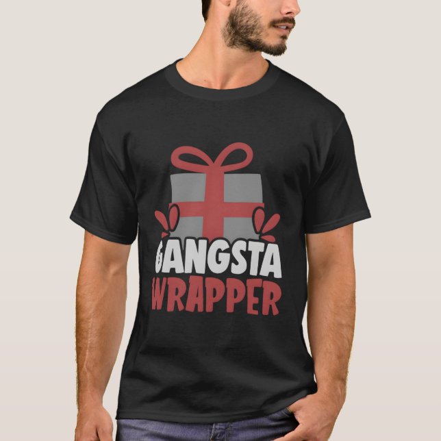 Camiseta Santa Navidades Gráficas (Anverso)
