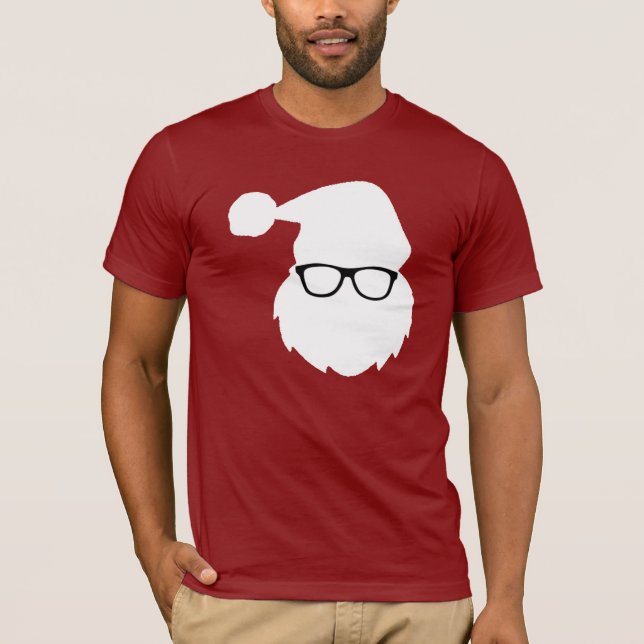 Camiseta Santa Nerdy (Anverso)