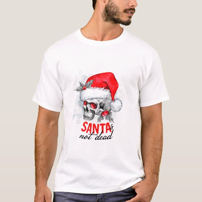 Camiseta Santa no muerto (Anverso)