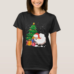 Camiseta Santa Oveja en torno a navidades navideñas