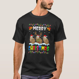 Camiseta Santa Oyster Animales Feliz Navidad Pajama
