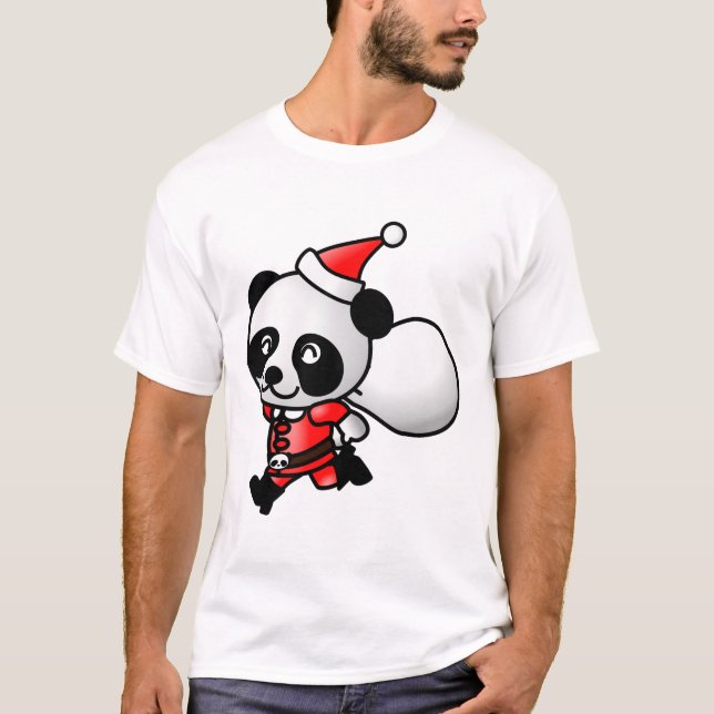 Camiseta Santa Panda (Anverso)