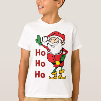 Camiseta Santa para niños - Santa Ho-Ho-Ho