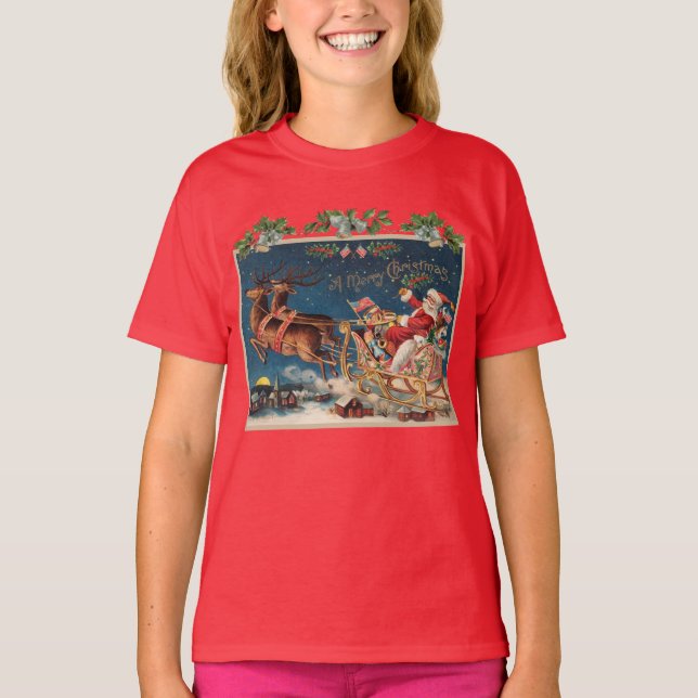 Camiseta Santa Patriótica - Niños (Anverso)