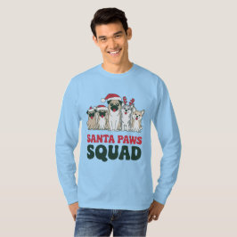 Camiseta Santa Paws Squad