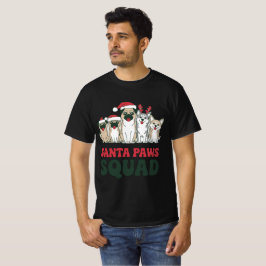 Camiseta Santa Paws Squad