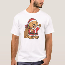 Camiseta Santa Paws viene a la ciudad sudadera de Navidad p