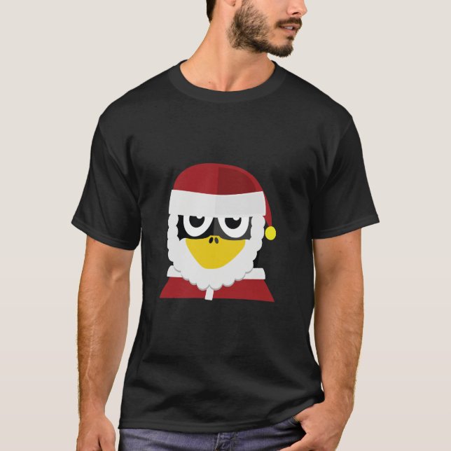 Camiseta Santa Penguin (Anverso)