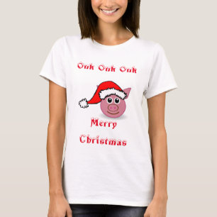 Camiseta Santa Piggy
