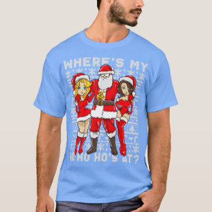 Camiseta Santa Pimp Me Arresta Los Hos A Los Navidades
