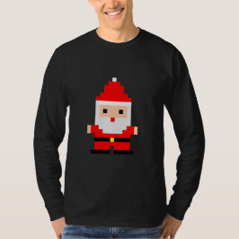 Camiseta Santa Pixel Art 1