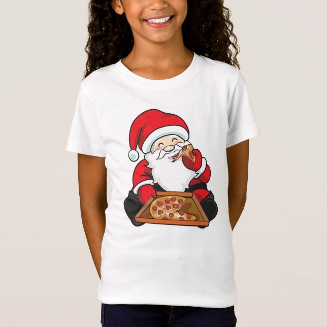 Camiseta Santa Pizza (Anverso)