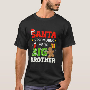Camiseta Santa promocionando el embarazo de navidades herma