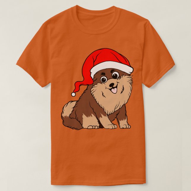 Camiseta Santa Puppy (Diseño del anverso)