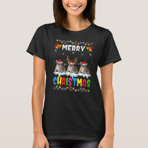 Camiseta Santa Rat Animales Feliz Navidad Pajama