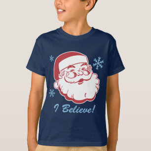 Camiseta Santa retro cree