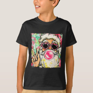 Camiseta Santa Retro Vintage Chicle Burbuja Nk Sungles Navi