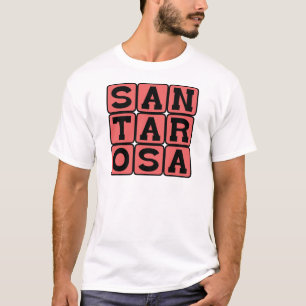 Camiseta Santa Rosa, ciudad en California