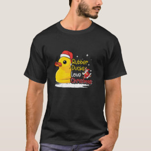 Camiseta Santa Rubber Ducky Xmas Duckie Funny Dubber Duck C