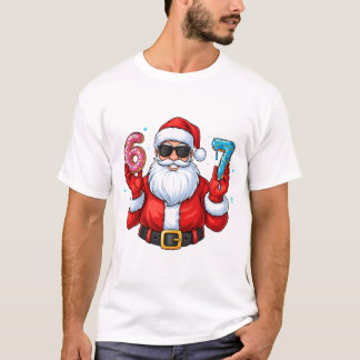 Camiseta Santa’s 6 & 7 Donut Party
