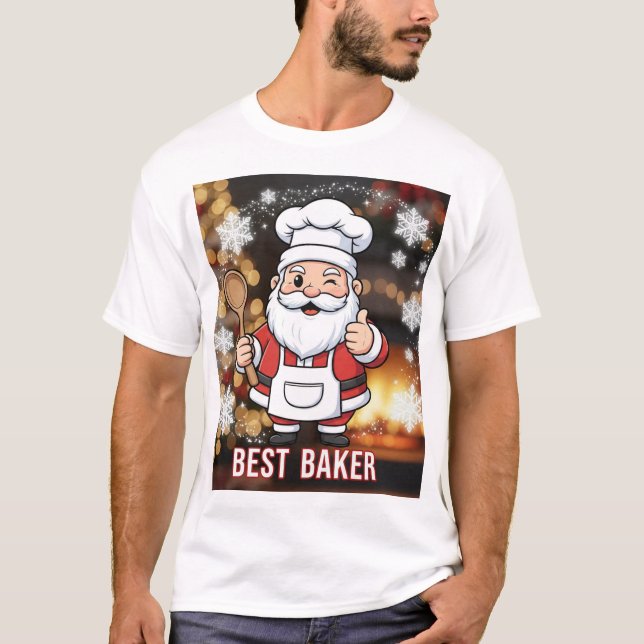 Camiseta Santa’s Favorite Teacher / Nurse / Mom / Gamer (Anverso)