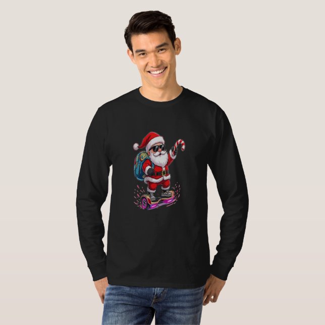 Camiseta Santa’s Spin-Out (Anverso completo)