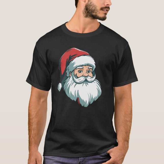 Camiseta Santa saw my search history we are doomed (Anverso)