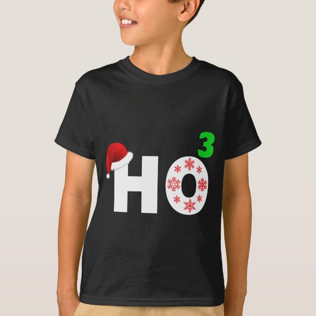 Camiseta santa se ríe de navidad (Anverso)