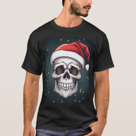 Camiseta Santa Skull