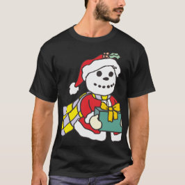 Camiseta santa snowman