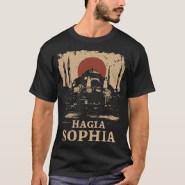 Camiseta Santa Sofía de Vintage | Arte emblemático de Estam
