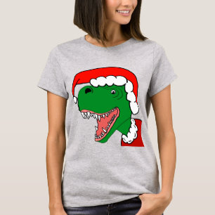Camiseta Santa T-Rex