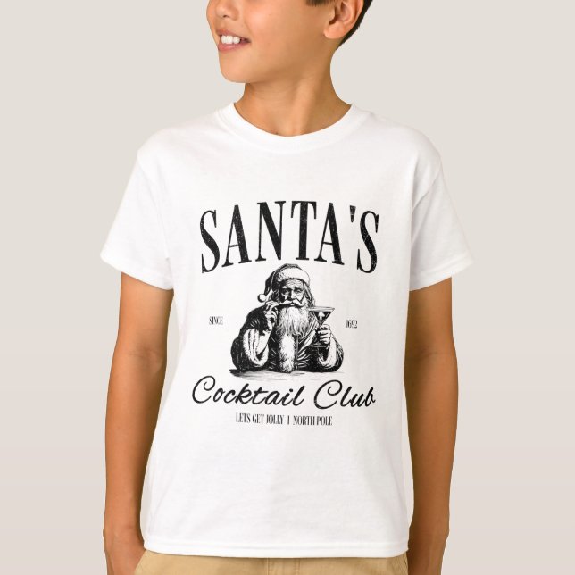 Camiseta Santa Tail Club Christmas Espresso Martini Dirty M (Anverso)