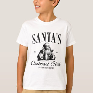 Camiseta Santa Tail Club Navidad Espresso Martini Sucio M