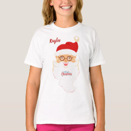 Camiseta Santa Tee Shirt para Chica