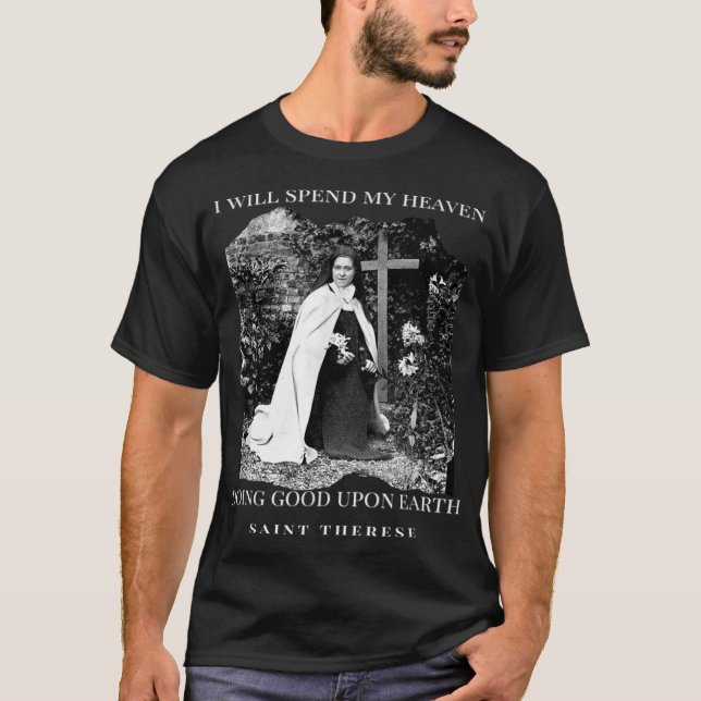 Camiseta Santa Teresa de Lisieux (Anverso)