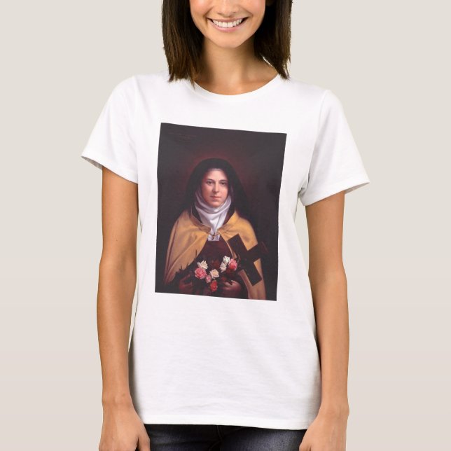 Camiseta Santa Teresa de Lisieux (Anverso)