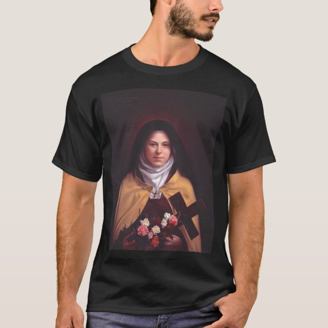 Camiseta Santa Teresa de Lisieux (Anverso)