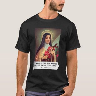 Camiseta Santa Teresa De Lisieux Saint Therese De Niño Jesú