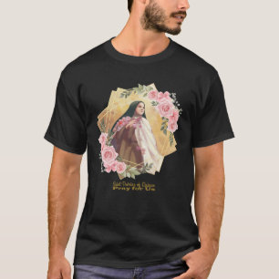 Camiseta Santa Teresa de Lisieux Santa Inspiradora