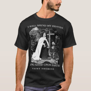 Camiseta Santa Teresa de Lisieux Santa Inspiradora