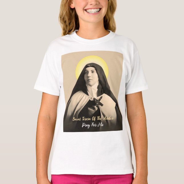 CAMISETA SANTA TERESA DE LOS ANDES (Anverso)
