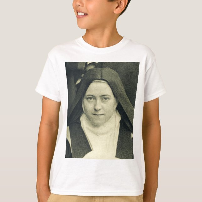 Camiseta Santa Teresa del Niño Jesús y el Santo Rostro (Anverso)