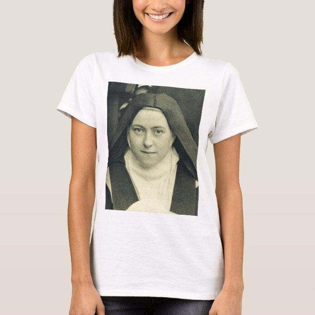 Camiseta Santa Teresa del Niño Jesús y el Santo Rostro (Anverso)