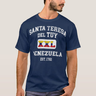 Camiseta Santa Teresa del Tuy Venezuela XXL Diseño atlético