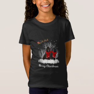 Camiseta Santa Terranova Pareja Feliz Regalo de Perro de Na