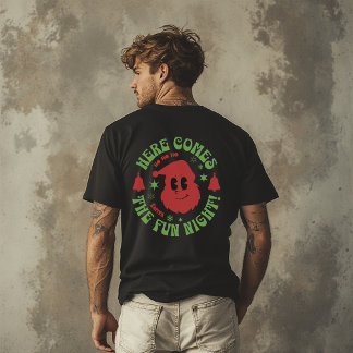Camiseta Santa the fun night Funny, Mean Guy Noël Christmas
