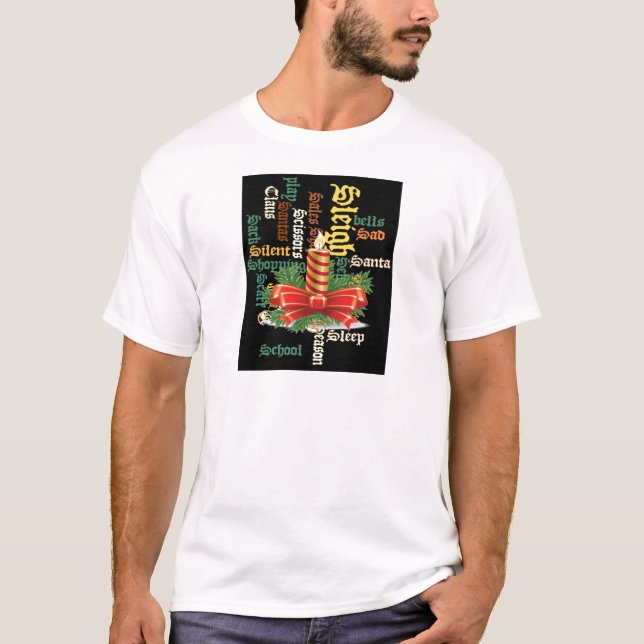 Camiseta Santa tiene un buen día y una mejor noche.jpg (Anverso)
