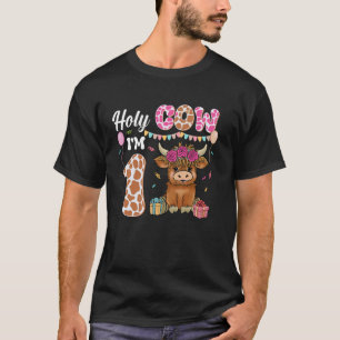 Camiseta Santa Vaca Cumplo 1 Vacas Altas 1 Cumpleaños 1