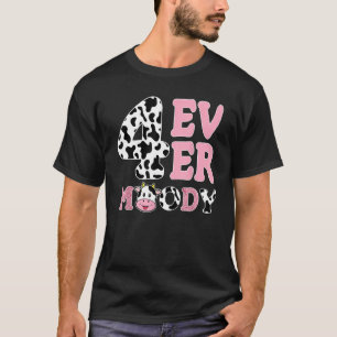 Camiseta Santa Vaca Cumplo 4 Años Cumpleaños Para Siempre M